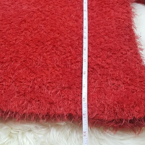 Cupcakes and Cashmere Red Cowl Neck Sweater - Picture 4 of 10